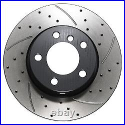 Front Drilled Grooved 300mm Brake Discs For Bmw 3 Series F30 F31 F34 316 318 320