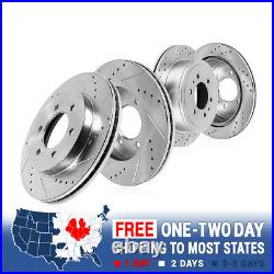 Front + Rear Brake Disc Rotors For 2012 2013 2014 2015 2016 2017 2018 Ford F150