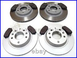 Front & Rear Brake Discs And Pads Set New For Mazda Mx5 Mx-5 1.8 + 2.0 2005-2014