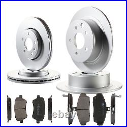 Front & Rear Brake Discs & Pads VW Transporter/Caravelle Diesel Bus 2003-2015