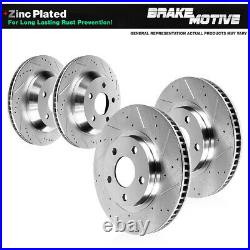 Front & Rear Brake Rotors For 1994 2000 2001 2002 2003 2004 Ford Mustang SN95