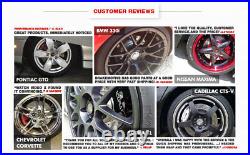 Front+Rear Drill Slot Brake Rotors & Ceramic Pads For Hyundai Sonata Kia Optima