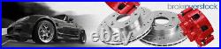 Front & Rear Drill Slot Brake Rotors & Ceramic Pads For TSX Honda Accord EX EX-L