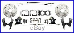 GM & Chevy 10 / 12 Bolt High Performance 11 Rear Disc Brake Conversion Kit, BLK