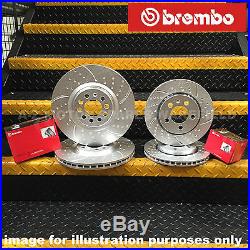 Golf GTI MK4 1.8 T + Anniversary Front Rear Grooved Brake Discs And Brembo Pads