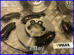 HEAVY DUTY FORD TRANSIT FRONT & REAR DISCS & PADS WITH SENSORS TDCi MK7 SWB