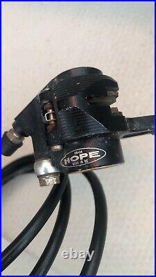 Hope hydraulic disc brakes MTB jump bike front and rear