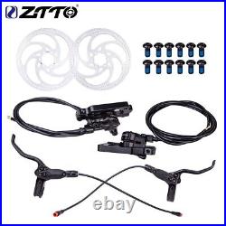 Hydraulic Disc Brakes 180mm Bicycle Complete E-Bike F & R Front and rear Kit New