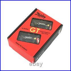 JUIN TECH GT-P 4 Pistons Road CX Hydraulic Disc Brake Caliper Set (F+R), Black