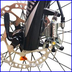 JUIN TECH M1 Hydraulic MTB E-bike Disc Brake set 160mm with Rotor (F+R), Black