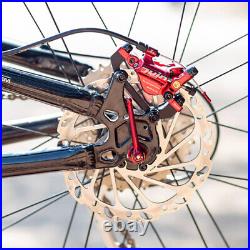 JUIN TECH R1 Hydraulic Road CX Disc Brake set 160mm with Rotor (Front+Rear), Blue
