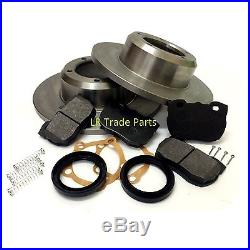 Land Rover Discovery 1 200tdi 300tdi Front & Rear Solid Brake Discs & Pads Kit