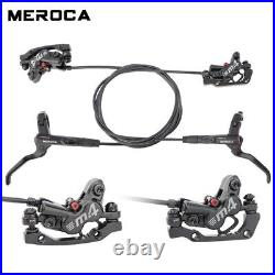 MTB-Road Bike Bicycle Hydraulic Disc Brake, Front & Rear With Rotor Four Piston