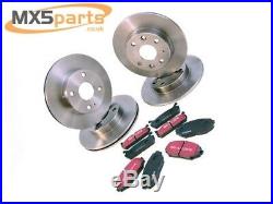MX5 Front & Rear Discs and Pads Mazda MX-5 Eunos Mk1 1.8 & Mk2/2.5 Standard