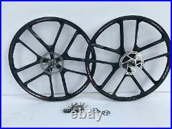 Magnesium Bike Wheels 27.5 Inch Front And Rear 8 Speed 2 Disc Tool Kit Uk Stock