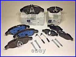 Mercedes Front&Rear Brake Pads With Sensors For C250 C300 C350 E550 E350 GENUINE