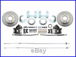 Mopar 8 3/4 Rear Disc Brake Conversion Kit B-Body with E-Brake Cables included