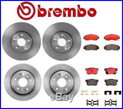 NEW Brembo Front Rear Full Brake Kit Disc Rotors Ceramic Pads For Acura TL 99-08