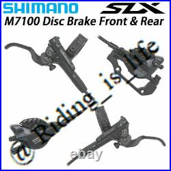 NEW Shimano SLX M7100 MTB Hydraulic Disc Brake Set WithResin Ice Pad Expedited