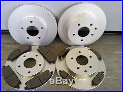 Nissan X-trail Front And Rear Brake Discs & Pads 2001-2007 New Coated Design