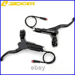 Pair ZOOM Electric Bike Hydraulic Disc Brake Power-off 4-Piston Front & Rear 160