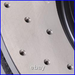 REAR DRILLED GROOVED VENTED 336mm BRAKE DISCS FOR BMW 3 SERIES E90 E92 04-13