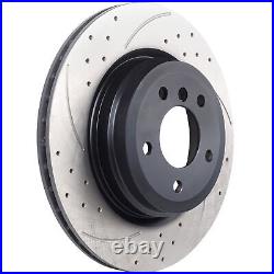 REAR DRILLED GROOVED VENTED 336mm BRAKE DISCS FOR BMW 3 SERIES E90 E92 04-13