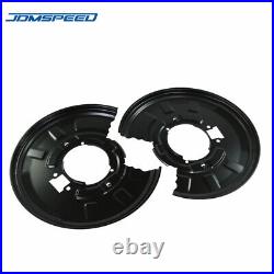 Rear Disc Brake Back Plate Shield Pair 34211166107 For BMW E46 330I 330D