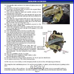 Rear Disc Brake Conversion Kit for Standard GM 10 /12 Bolt Rear End, Std Rotors