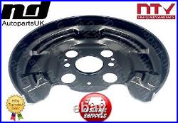 Rear L+R Brake Disc Dust Cover Plate Shield For Honda Civic MK9 11- PAIR