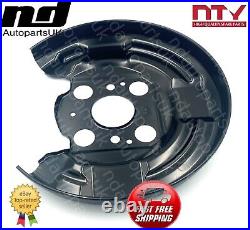 Rear L+R Brake Disc Dust Cover Plate Shield For Honda Civic MK9 11- PAIR