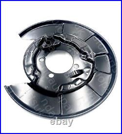 Rear Set L+R Brake Disc Dust Cover Back Plate Shield For Toyota RAV4 05