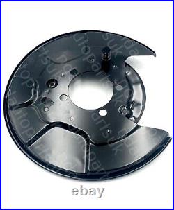 Rear Set L+R Brake Disc Dust Cover Back Plate Shield For Toyota RAV4 05