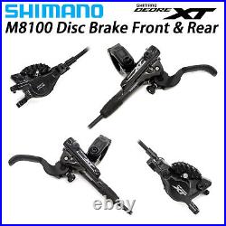SHIMANO DEORE XT BR M8100 Hydraulic Disc Brake Set Front&Rear Ice-Tech RT86