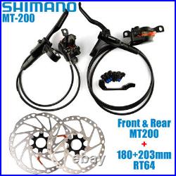 Shimano Altus MT200 Hydraulic Disc Brakes MTB BMX Bike RT10/RT30/RT64 G3 Rotor