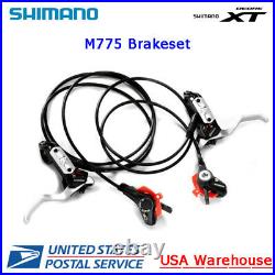 Shimano Deore XT BL-BR-M775 Hydraulic Disc Brake set Front + Rear MTB