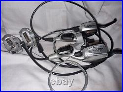 Shimano Deore XT Dual Lever Hydraulic Disc Brakeset/Shifters ST-M765 BR-M765 F&R