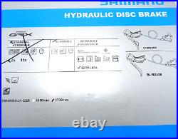Shimano GRX BL-RX600-L CX/Gravel Bike Hydraulic Disc Brake LH Rear 1700 SH565-S6