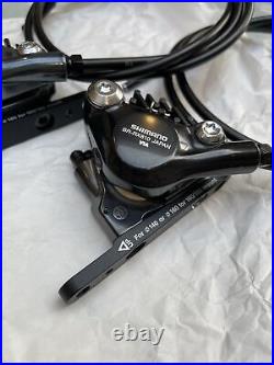 Shimano GRX Disc Brake Calipers front & rear BR-RX810 Including Hose Flat Mount