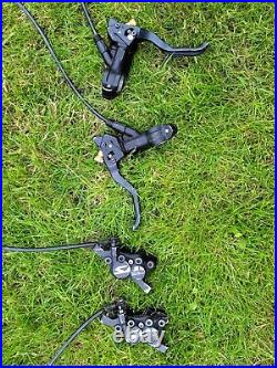 Shimano Saint M810 Front and Rear Complete Set with Pads