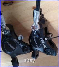 Shimano Slx Hydraulic Disc Brakes M675 Front And Rear Mtb Dh Xc Hybrid Bike Use