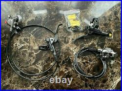 Shimano XTR M9100 BR-M9100 Brake Set + Pads + Olives and Barbs Front + Rear New