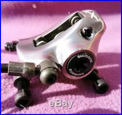 Shimano XTR M966/m966 disc brakes set pair front rear and gear shifter pods hope