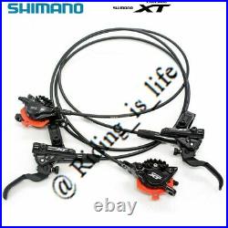 Shimano XT M8100 MTB Disc Brake Set Front&Rear Resin Ice Fin Expedited Shipping