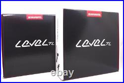 Sram Level TL Disc Hydraulic Brake Set Front 950mm and Rear 1800mm A1 Black NIB