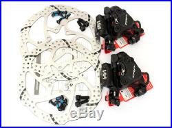 TRP HY/RD Post Mount Cable-Actuated Hydraulic Disc Brake set Front & Rear