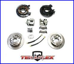 TeraFlex Rear Disc Brake Conversion Kit with Rotors For 87-06 Jeep TJ LJ YJ XJ