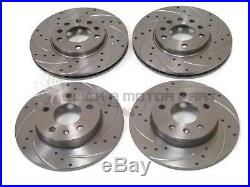 VAUXHALL ASTRA H MK5 1.9 CDTi 120 150 SRi FRONT REAR DRILLED GROOVED BRAKE DISCS
