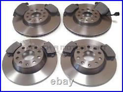 VW GOLF MK6 2.0 GTi 2009-2013 FRONT AND REAR BRAKE DISCS & PADS (CHECK SIZES)