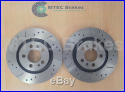 VW Golf mk4 GT TDi 110 MTEC Brakes Front Rear Discs Pads Drilled Grooved